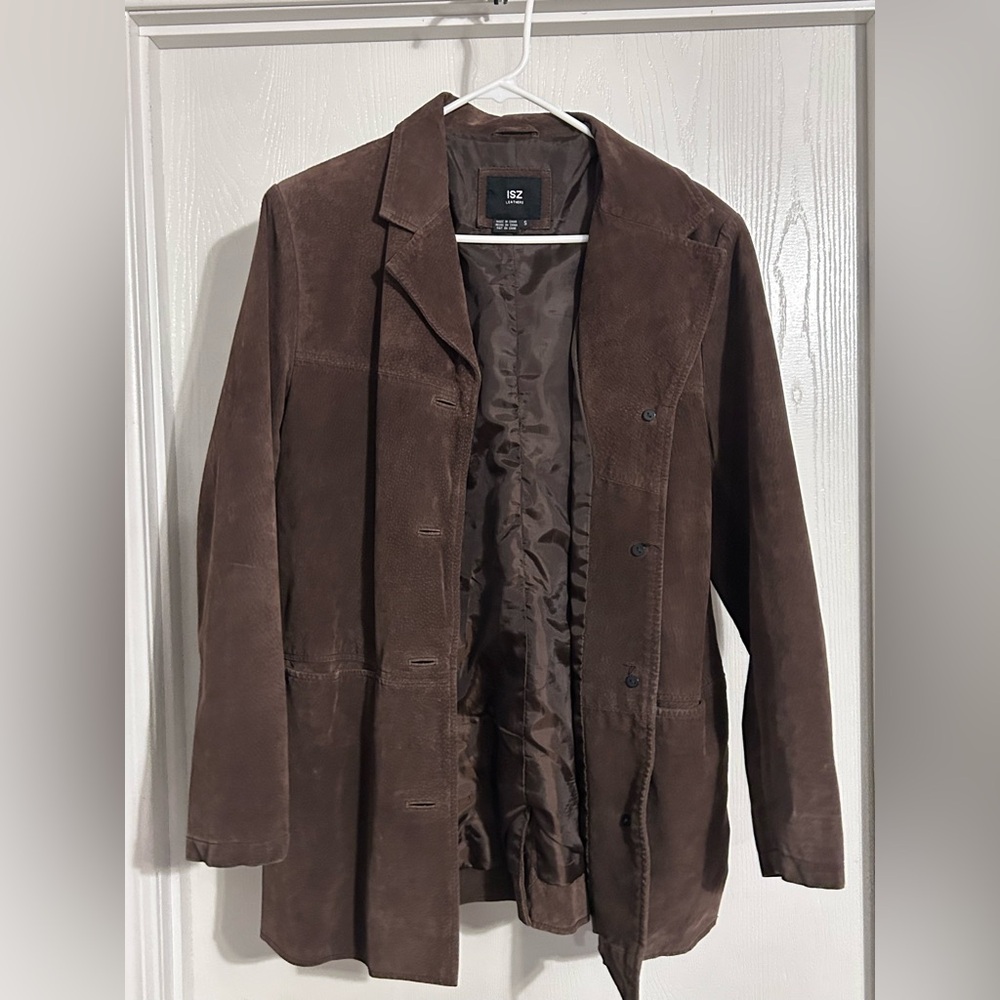 ISZ Leathers | Dark Brown Jacket | Size Small